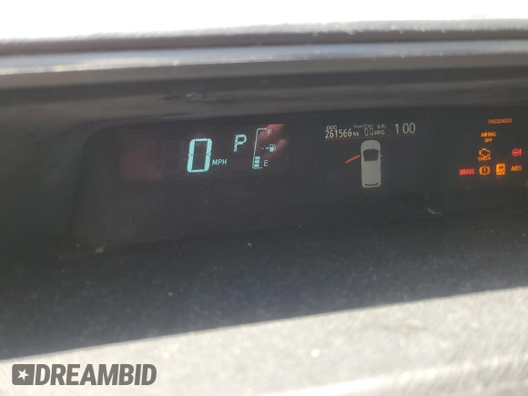 2014 Toyota Prius One with VIN JTDKDTB32E1082370, listed as a Copart auction lot 57522765 with 261,566 mi miles and Clean Title. Bid and sale history available at DreamBid. Image 9.