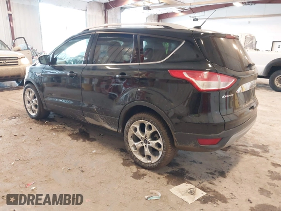 2016 Ford Escape Titanium with VIN 1FMCU0JX3GUB70607, listed as a IAAI auction lot 41727421 with 106,857 mi miles. Bid and sale history available at carsss.com. Image 3.
