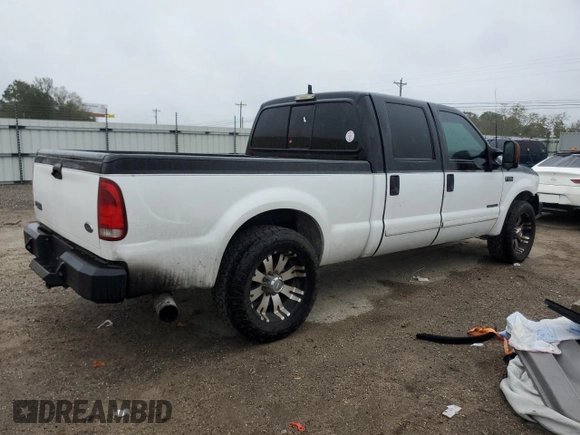 2001 Ford Super Duty F-250 XL with VIN 3FTNW20F81MA08379, listed as a Copart auction lot 80367514 with 206,882 mi miles and Salvage Title. Bid and sale history available at carsss.com. Image 3.