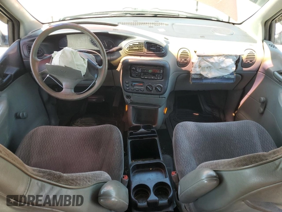 1999 Dodge Caravan with VIN 2B4FP25B0XR192013, listed as a Copart auction lot 55006624 with 195,008 mi miles and Salvage title. Bid and sale history available at DreamBid. Image 8.