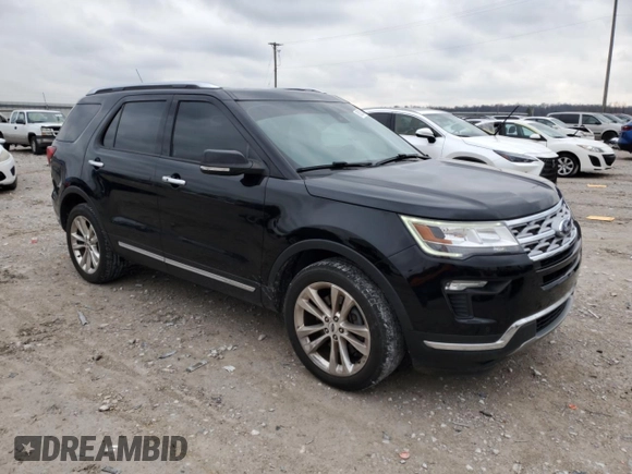 2019 Ford Explorer Limited z VIN 1FM5K8FH6KGB52401, wystawiony jako Copart lot #85208344 z przebiegiem 105 006 mil mil oraz Szkoda całkowita • Salvage title. Historia ofert i sprzedaży dostępna na DreamBid. Obrazek 4.