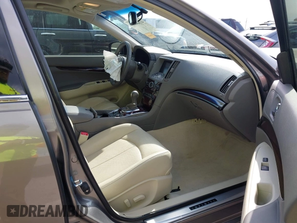 2012 Infiniti G37 x with VIN JN1CV6AR2CM677713, listed as a IAAI auction lot 41864083 with 55,573 mi miles and . Bid and sale history available at DreamBid. Image 5.