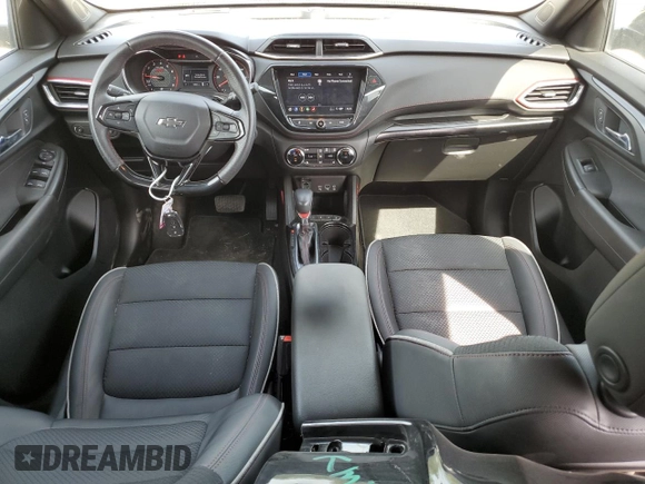 2021 Chevrolet TrailBlazer RS with VIN KL79MTSLXMB117435, listed as a Copart auction lot 56006904 with 19,905 mi miles and Salvage Title. Bid and sale history available at DreamBid. Image 8.