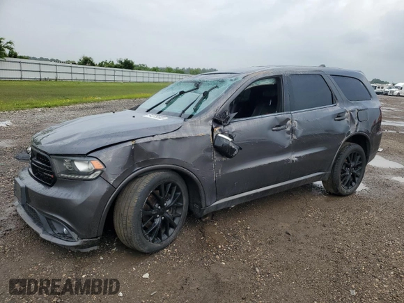 2015 Dodge Durango R/T with VIN 1C4SDHCT2FC194183, listed as a Copart auction lot 54378565 with 116,276 mi miles and Salvage title. Bid and sale history available at DreamBid. Image 1.