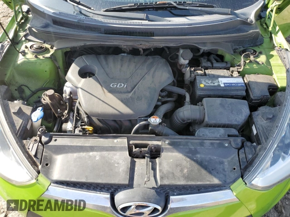 2012 Hyundai Veloster w/Gray Int z VIN KMHTC6AD1CU066882, wystawiony jako Copart lot #55781745 z przebiegiem 167 427 mil mil oraz Czysty tytuł • Clean title. Historia ofert i sprzedaży dostępna na DreamBid. Obrazek 11.