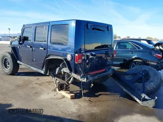 2008 Jeep Wrangler Unlimited Rubicon with VIN 1J8GA69158L616452, listed as a IAAI auction lot 41391875 with 91,143 mi miles and . Bid and sale history available at DreamBid. Image 6.