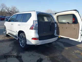 2017 Lexus GX with VIN JTJJM7FX2H5173021, listed as a IAAI auction lot 41833731 with 60,601 mi miles. Bid and sale history available at carsss.com. Image 3.