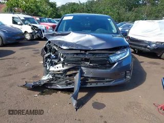 2023 Honda Odyssey EX-L with VIN 5FNRL6H65PB002896, listed as a IAAI auction lot 41559502 with 82,390 mi miles. Bid and sale history available at carsss.com. Image 12.