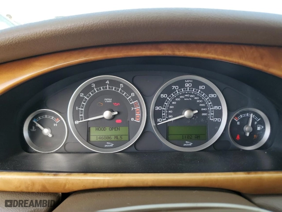 2006 Jaguar S-Type 3.0 with VIN SAJWA01A16FN53570, listed as a Copart auction lot 65441804 with 146,806 mi miles and Clean Title. Bid and sale history available at carsss.com. Image 9.