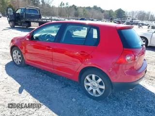 2009 Volkswagen Rabbit S with VIN WVWDB71K29W116332, listed as a IAAI auction lot 41664663 with 123,710 mi miles. Bid and sale history available at carsss.com. Image 3.