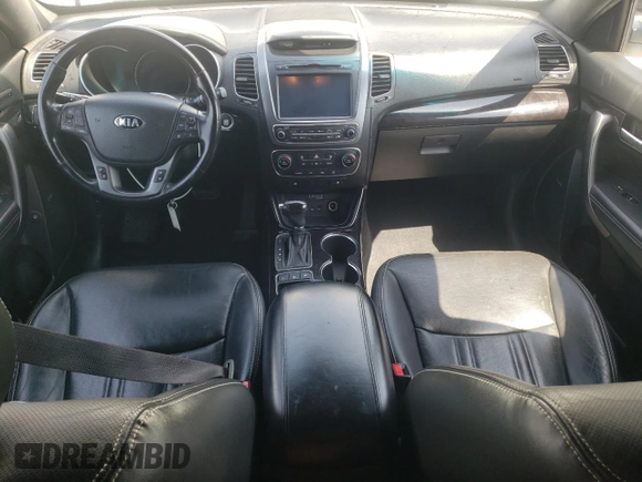 2014 Kia Sorento SX with VIN 5XYKWDA74EG440718, listed as a Copart auction lot 53058365 with 143,908 mi miles and Salvage Title. Bid and sale history available at carsss.com. Image 8.