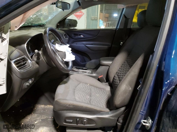 2020 Chevrolet Equinox LT with VIN 3GNAXUEV3LL260323, listed as a Copart auction lot 88875915 with 0 mi miles and Salvage Title. Bid and sale history available at carsss.com. Image 7.