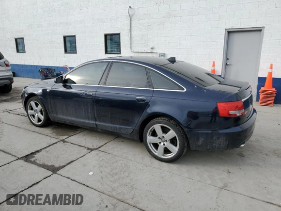 2008 Audi A6 with VIN WAUDV74F68N157537, listed as a Copart auction lot 45483575 with 126,194 mi miles and Salvage Title. Bid and sale history available at carsss.com. Image 2.