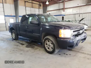 2007 Chevrolet Silverado 1500 LT w/2LT with VIN 2GCEC19J171638447, listed as a Copart auction lot 46090945 with 340,895 mi miles and Salvage Title. Bid and sale history available at carsss.com. Image 4.