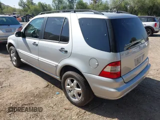 2003 Mercedes-Benz M 350 with VIN 4JGAB57EX3A438290, listed as a IAAI auction lot 42670213 with 246,915 mi miles and . Bid and sale history available at DreamBid. Image 3.