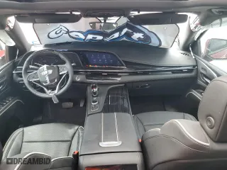 2024 Cadillac Escalade Sport with VIN 1GYS4FKL4RR201944, listed as a Copart auction lot 70470734 with 5,301 mi miles and Salvage Title. Bid and sale history available at carsss.com. Image 8.
