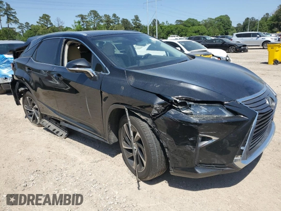 2017 Lexus RX with VIN 2T2ZZMCA6HC080006, listed as a Copart auction lot 52738015 with 96,033 mi miles and Salvage Title. Bid and sale history available at carsss.com. Image 4.