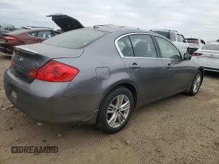 2012 Infiniti G25 x with VIN JN1DV6AR5CM861452, listed as a Copart auction lot 83300584 with 81,057 mi miles and Clean Title. Bid and sale history available at DreamBid. Image 3.