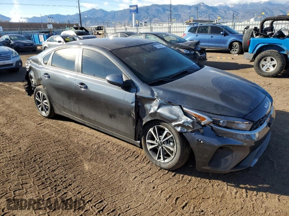 2024 Kia Forte LXS with VIN 3KPF24AD1RE812344, listed as a Copart auction lot 87438984 with 4,795 mi miles and Salvage Title. Bid and sale history available at carsss.com. Image 4.