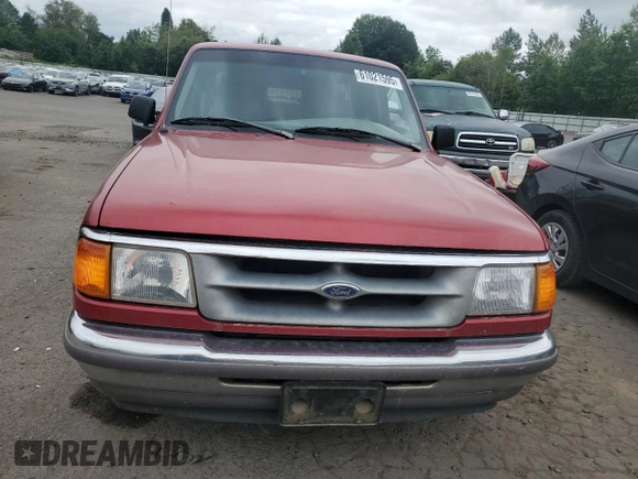 1997 Ford Ranger XLT with VIN 1FTCR14X8VPA07177, listed as a Copart auction lot 61021595 with 161,687 mi miles and Clean title. Bid and sale history available at DreamBid. Image 5.