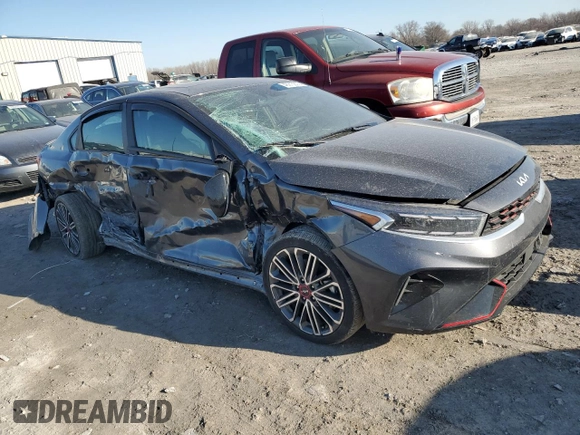 2024 Kia Forte GT with VIN 3KPF44AC8RE692589, listed as a Copart auction lot 48215805 with 30,887 mi miles and Salvage Title. Bid and sale history available at carsss.com. Image 4.