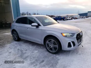 2021 Audi Q5 Premium with VIN WA1G2AFY1M2052740, listed as a Copart auction lot 80265554 with 20,943 mi miles and Clean title. Bid and sale history available at DreamBid. Image 4.
