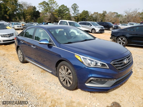 2015 Hyundai Sonata 2.4L Sport with VIN 5NPE34AF4FH199217, listed as a Copart auction lot 42908335 with 77,888 mi miles and Salvage Title. Bid and sale history available at carsss.com. Image 4.