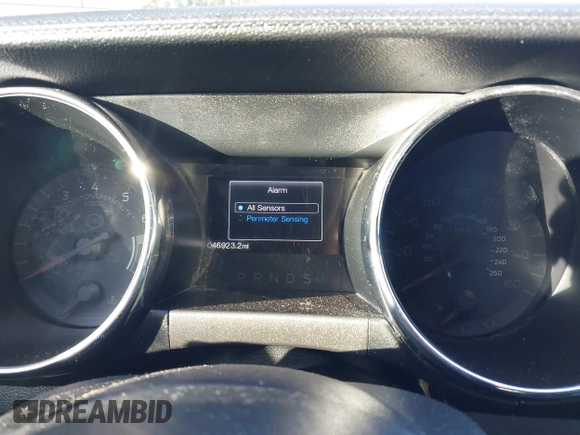 2017 Ford Mustang V6 with VIN 1FATP8EM9H5329920, listed as a IAAI auction lot 41269529 with 46,923 mi miles and . Bid and sale history available at carsss.com. Image 7.