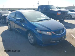 2014 Honda Civic LX z VIN 19XFB2F59EE024251, wystawiony jako IAAI lot #41729911 z przebiegiem 111 385 mil mil oraz . Historia ofert i sprzedaży dostępna na DreamBid. Obrazek 1.