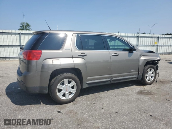 2012 GMC Terrain SLE-1 with VIN 2GKALMEK8C6367418, listed as a Copart auction lot 59561445 with 53,196 mi miles and Salvage title. Bid and sale history available at DreamBid. Image 3.