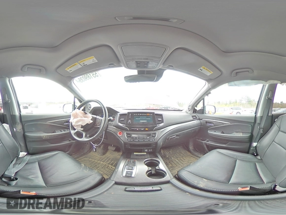 2022 Honda Pilot Special Edition with VIN 5FNYF6H22NB001928, listed as a Copart auction lot 55189035 with 37,354 mi miles and Salvage title. Bid and sale history available at DreamBid. Image 15.