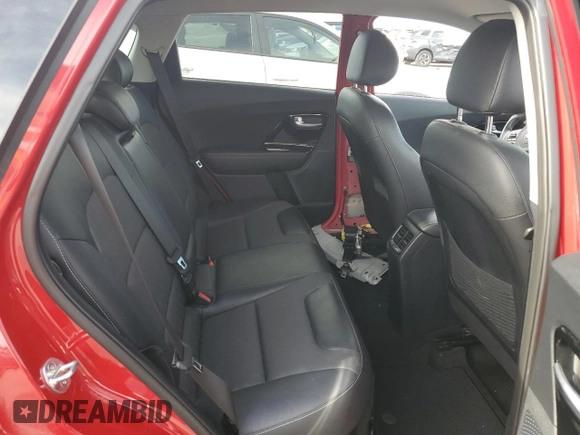 2017 Kia Niro Touring Launch Edition with VIN KNDCC3LC4H5060261, listed as a Copart auction lot 51481324 with 57,493 mi miles and Salvage Title. Bid and sale history available at carsss.com. Image 10.