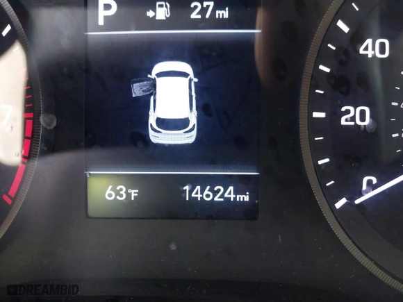 2019 Hyundai Tucson SE with VIN KM8J23A42KU079664, listed as a IAAI auction lot 41905729 with 14,624 mi miles. Bid and sale history available at carsss.com. Image 15.