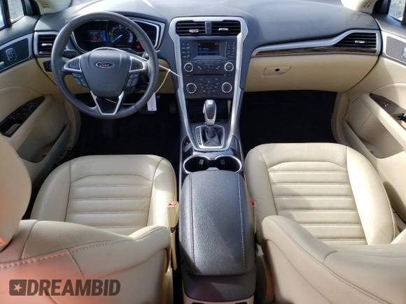 2015 Ford Fusion SE Hybrid with VIN 3FA6P0LU2FR257051, listed as a Copart auction lot 50885445 with 28,683 mi miles and Salvage Title. Bid and sale history available at carsss.com. Image 8.