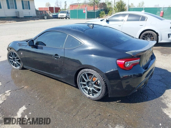 2017 Toyota 86 with VIN JF1ZNAA14H8705909, listed as a IAAI auction lot 42054384 with 48,658 mi miles. Bid and sale history available at carsss.com. Image 3.
