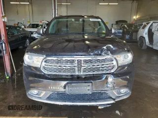 2014 Dodge Durango Citadel with VIN 1C4RDJEG6EC337284, listed as a Copart auction lot 46828485 with 133,812 mi miles and Salvage Title. Bid and sale history available at DreamBid. Image 5.