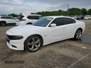 2017 Dodge Charger R/T with VIN 2C3CDXCT9HH523125, listed as a Copart auction lot 56518805 with 193,140 mi miles and Salvage title. Bid and sale history available at DreamBid. Image 1.