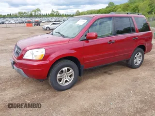 2005 Honda Pilot EX-L z VIN 5FNYF18525B054075, wystawiony jako IAAI lot #42347365 z przebiegiem 124 911 mil mil oraz . Historia ofert i sprzedaży dostępna na DreamBid. Obrazek 2.