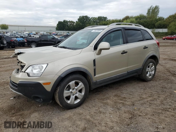 2013 Chevrolet Captiva Sport LS with VIN 3GNAL2EK1DS640354, listed as a Copart auction lot 72523884 with 102,706 mi miles and Clean Title. Bid and sale history available at DreamBid. Image 1.