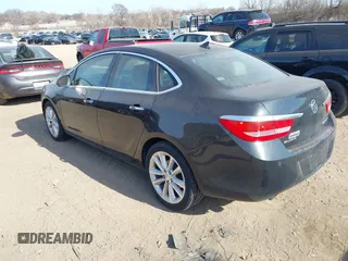 2013 Buick Verano Convenience Group with VIN 1G4PR5SK3D4236314, listed as a IAAI auction lot 41886470 with 128,611 mi miles and . Bid and sale history available at DreamBid. Image 3.