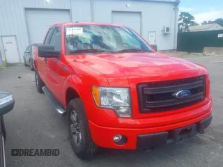 2014 Ford F-150 XL with VIN 1FTEX1EM2EFB48870, listed as a IAAI auction lot 42798560 with 78,191 mi miles and . Bid and sale history available at DreamBid. Image 1.