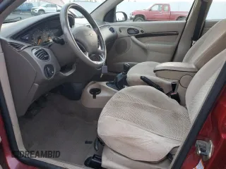 2000 Ford Focus ZTS with VIN 1FAHP3836YW414140, listed as a Copart auction lot 87208414 with 231,602 mi miles and Salvage Title. Bid and sale history available at carsss.com. Image 7.