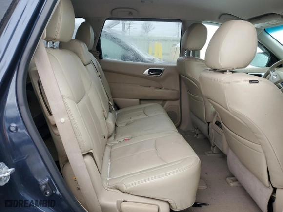 2015 Nissan Pathfinder SL with VIN 5N1AR2MM4FC626348, listed as a Copart auction lot 44507515 with 135,654 mi miles and Salvage Title. Bid and sale history available at carsss.com. Image 11.