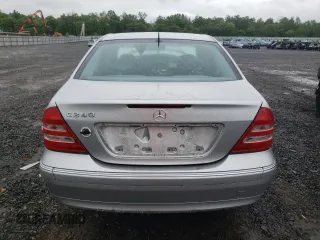 2002 Mercedes-Benz C 230/260/280/320 with VIN WDBRF61J32F269639, listed as a Copart auction lot 57398875 with Not provided miles and Salvage title. Bid and sale history available at DreamBid. Image 6.