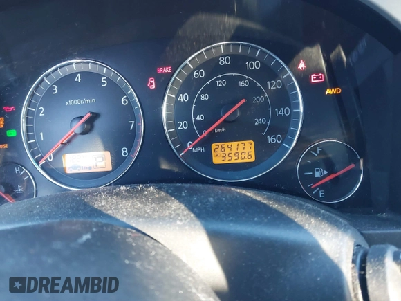 2003 Infiniti FX Options with VIN JNRBS08W33X404868, listed as a IAAI auction lot 41462901 with 264,177 mi miles and . Bid and sale history available at DreamBid. Image 7.