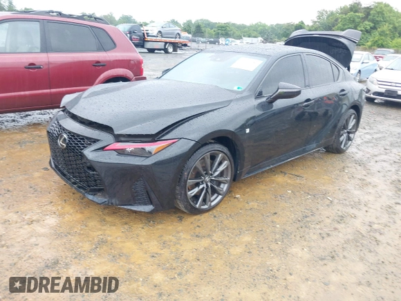 2025 Lexus IS 350 F Sport with VIN JTHGZ1E27S5038205, listed as a IAAI auction lot 42296351 with 3,771 mi miles and . Bid and sale history available at DreamBid. Image 18.