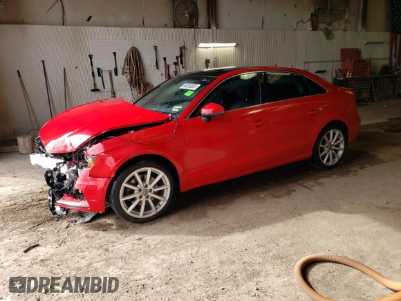 2015 Audi A3 2.0T Premium Plus with VIN WAUEFGFF6F1031665, listed as a Copart auction lot 48230383 with 78,531 mi miles. Bid and sale history available at carsss.com. Image 1.