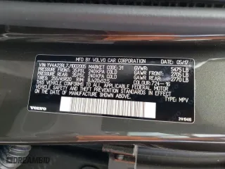 2018 Volvo XC60 Inscription with VIN YV4A22RL7J1002005, listed as a Copart auction lot 35442712 with 48,751 mi miles. Bid and sale history available at carsss.com. Image 10.