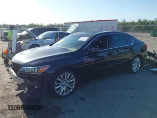 2014 Acura RLX Advance Pkg with VIN JH4KC1F95EC003282, listed as a IAAI auction lot 42059477 with 186,283 mi miles. Bid and sale history available at carsss.com. Image 2.