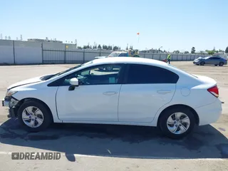 2015 Honda Civic Sedan LX with VIN 19XFB2F54FE250926, listed as a IAAI auction lot 41993601 with 119,881 mi miles. Bid and sale history available at carsss.com. Image 15.